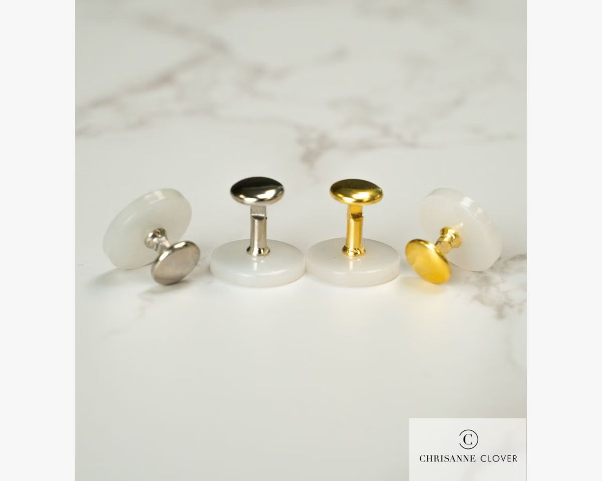 Premium Ergonomic Collar Studs Set of Two | Blackpool Dance Store
