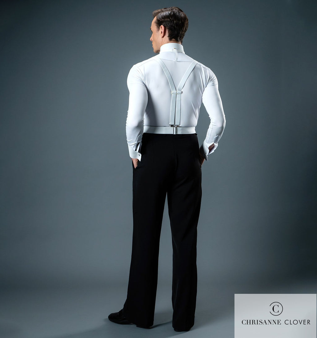 Chrisanne Clover competition shirt, full-length back view