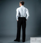Chrisanne Clover competition shirt, full-length back view