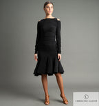Chrisanne Clover Olivia top worn with a Latin skirt