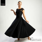 Chrisanne Clover Taurus leotard worn with the Clio Ballroom skirt
