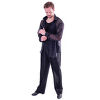Man wearing the DSI 3289 unisex mesh shirt with DSI trousers