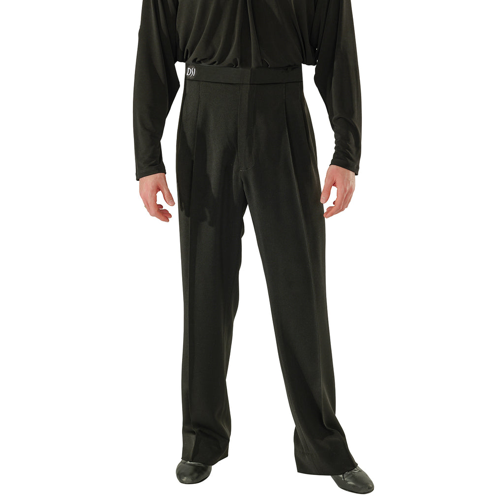 Close-up of the waistband and front pleats on the DSI 3960 trousers
