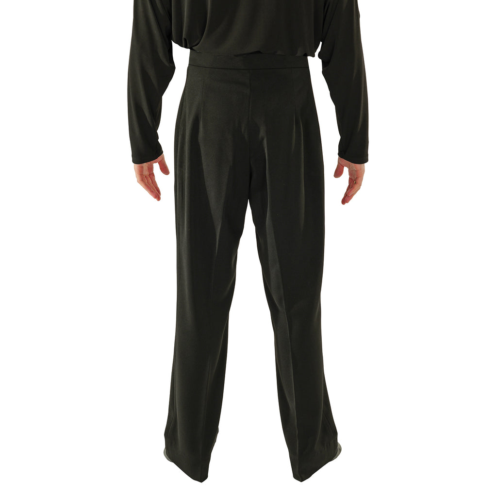 Front view of the DSI London 3960 men’s two pleat dance trousers
