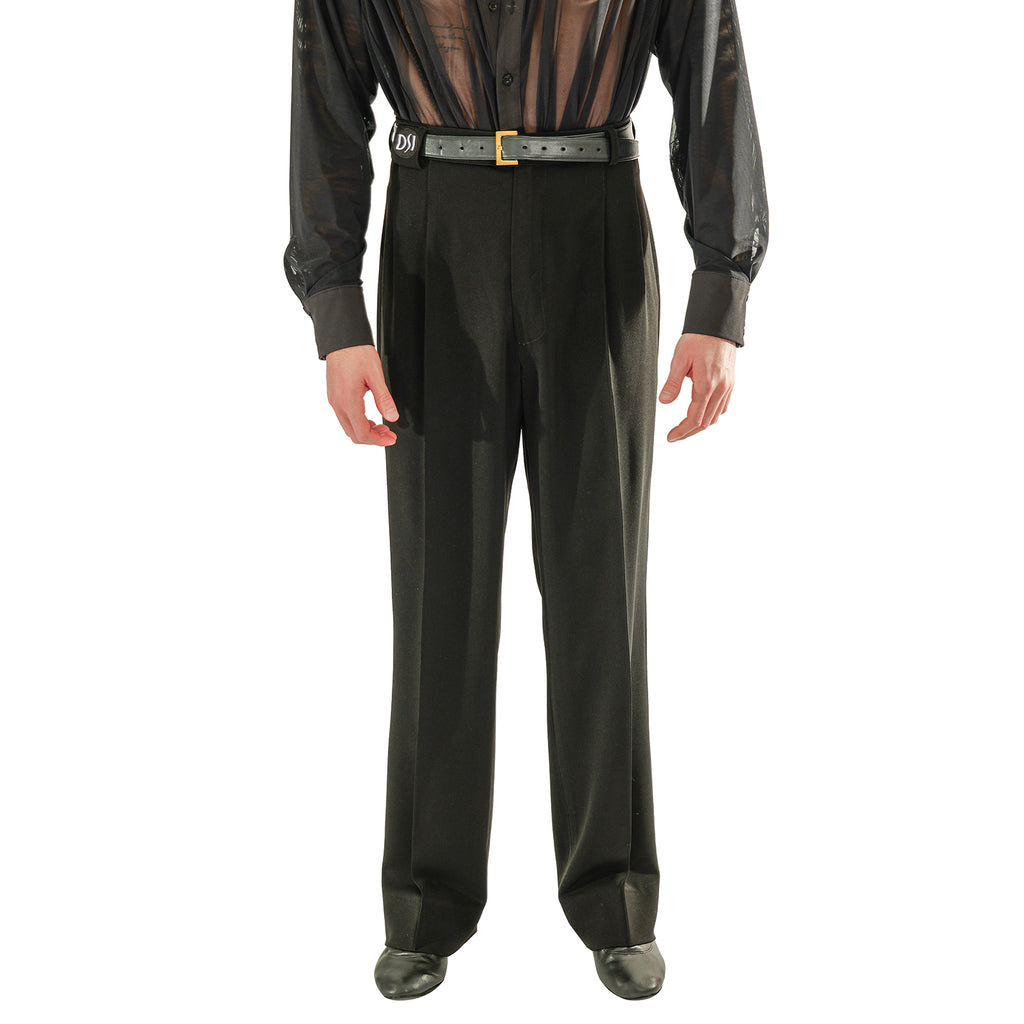 Front view of the DSI London 3961 men’s trousers with belt loops
