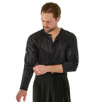 Close-up of the textured Bologna fabric on the DSI 3971 practice top