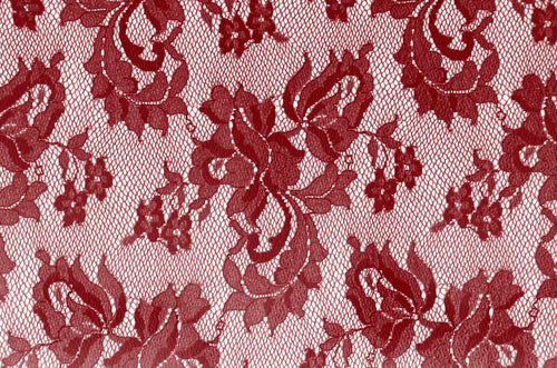 DSI Spanish Rose stretch lace — fabric reference (indicative)
