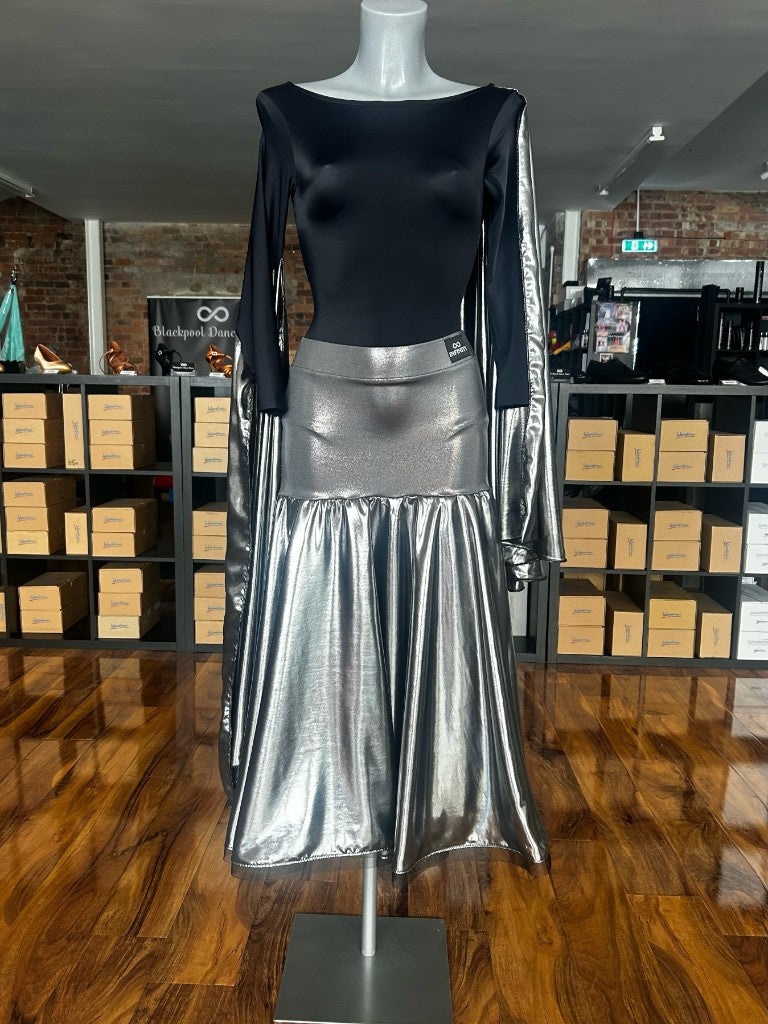 Elysium dropped waist — Silver Shine Lycra