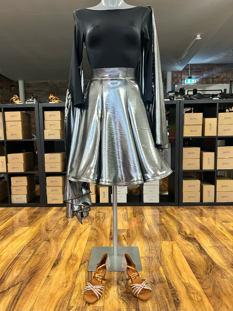 Elysium Latin / Modern Sequence skirt — with float