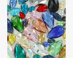 Lumie Pear Sew-On Crystals