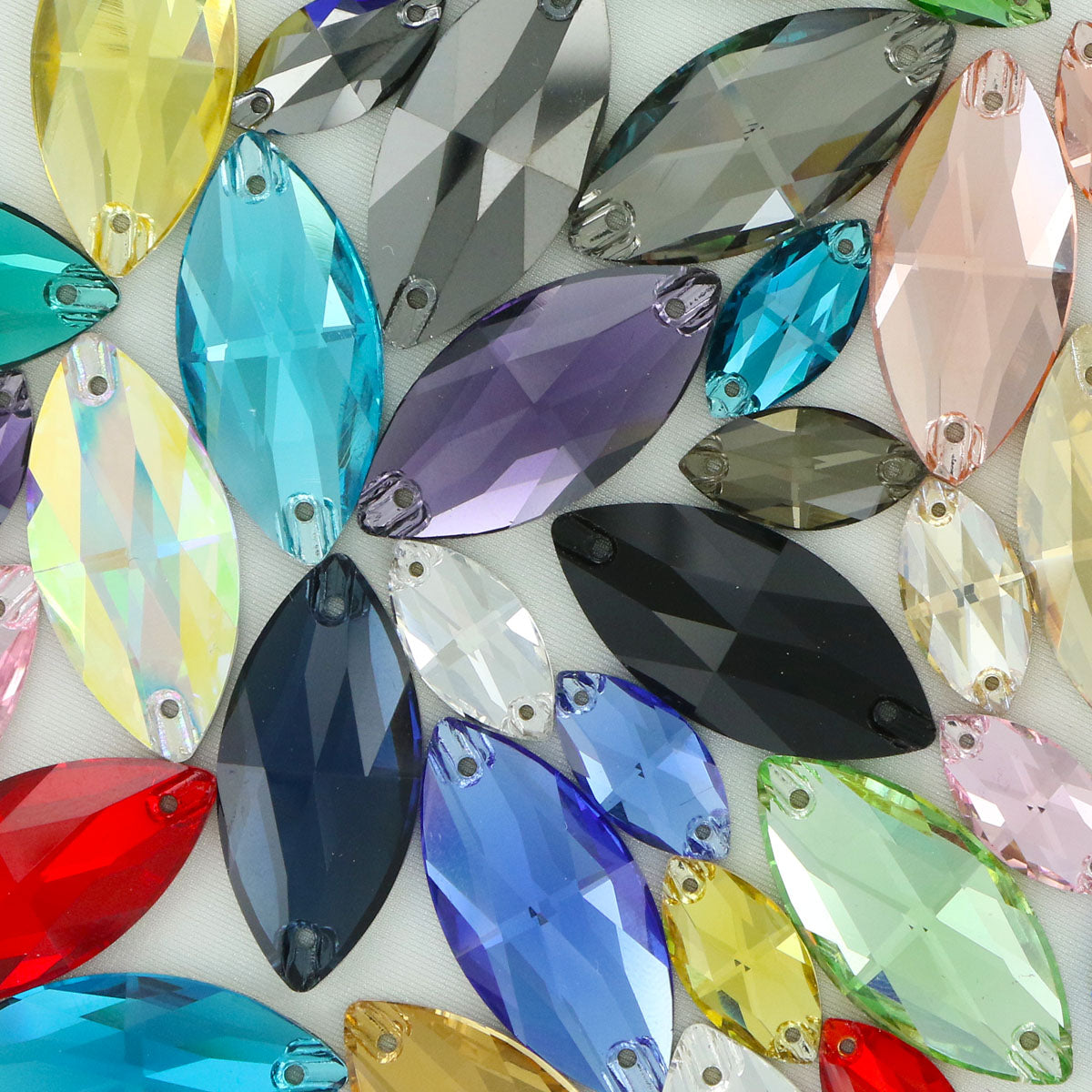 Lumie Navette Sew-On Crystals