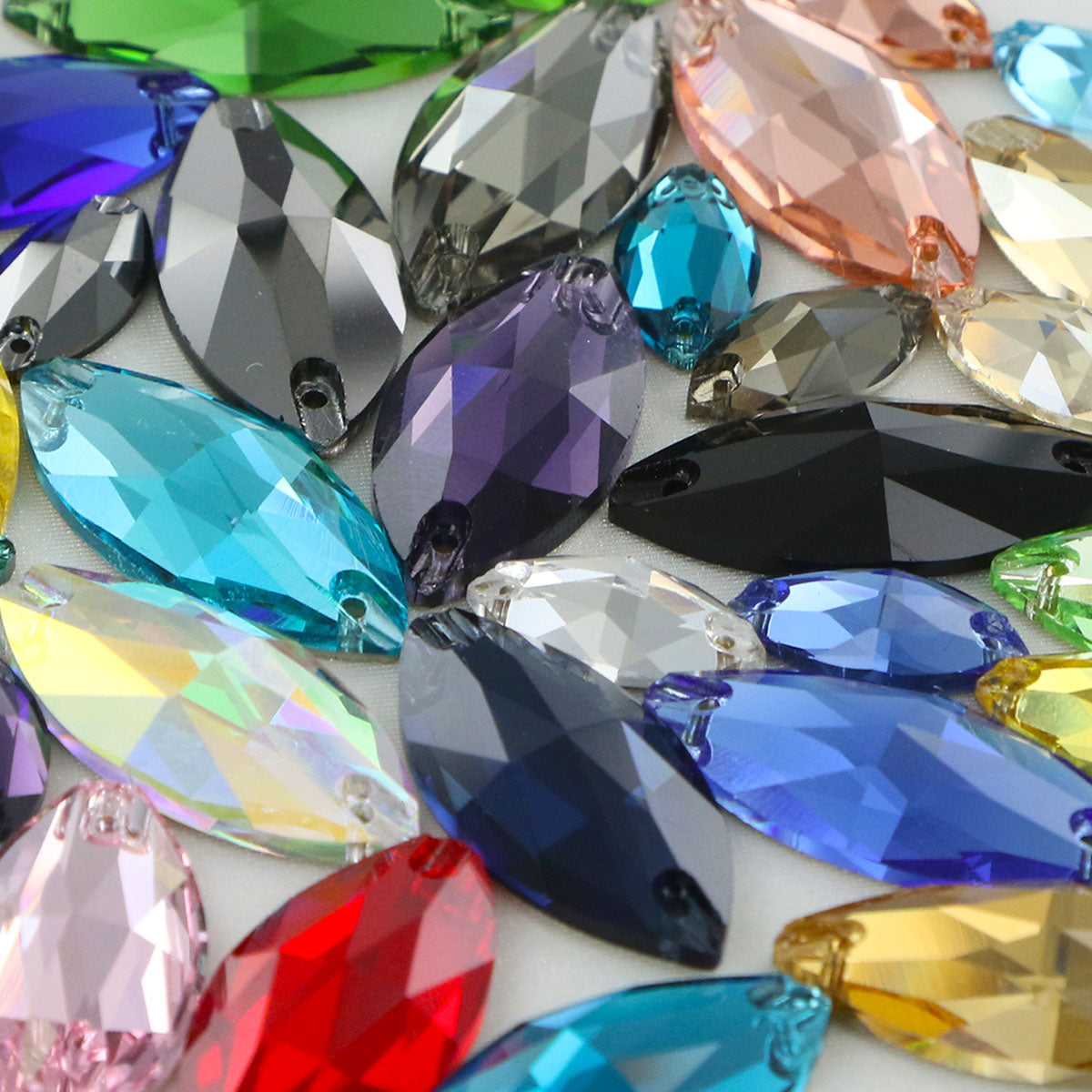 Lumie Navette Sew-On Crystals