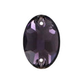 Lumie Oval Sew-On Crystals