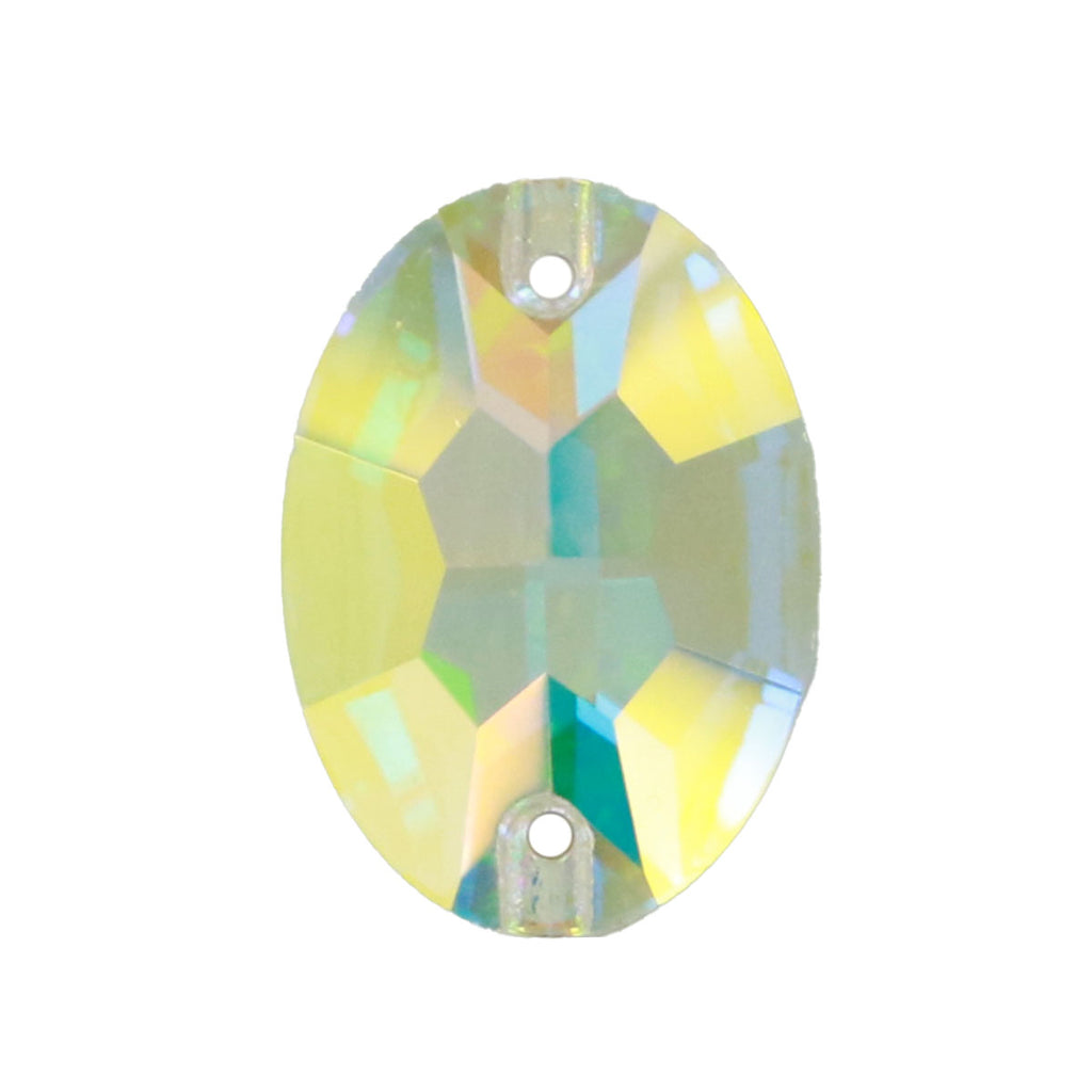 Lumie Oval Sew-On Crystals