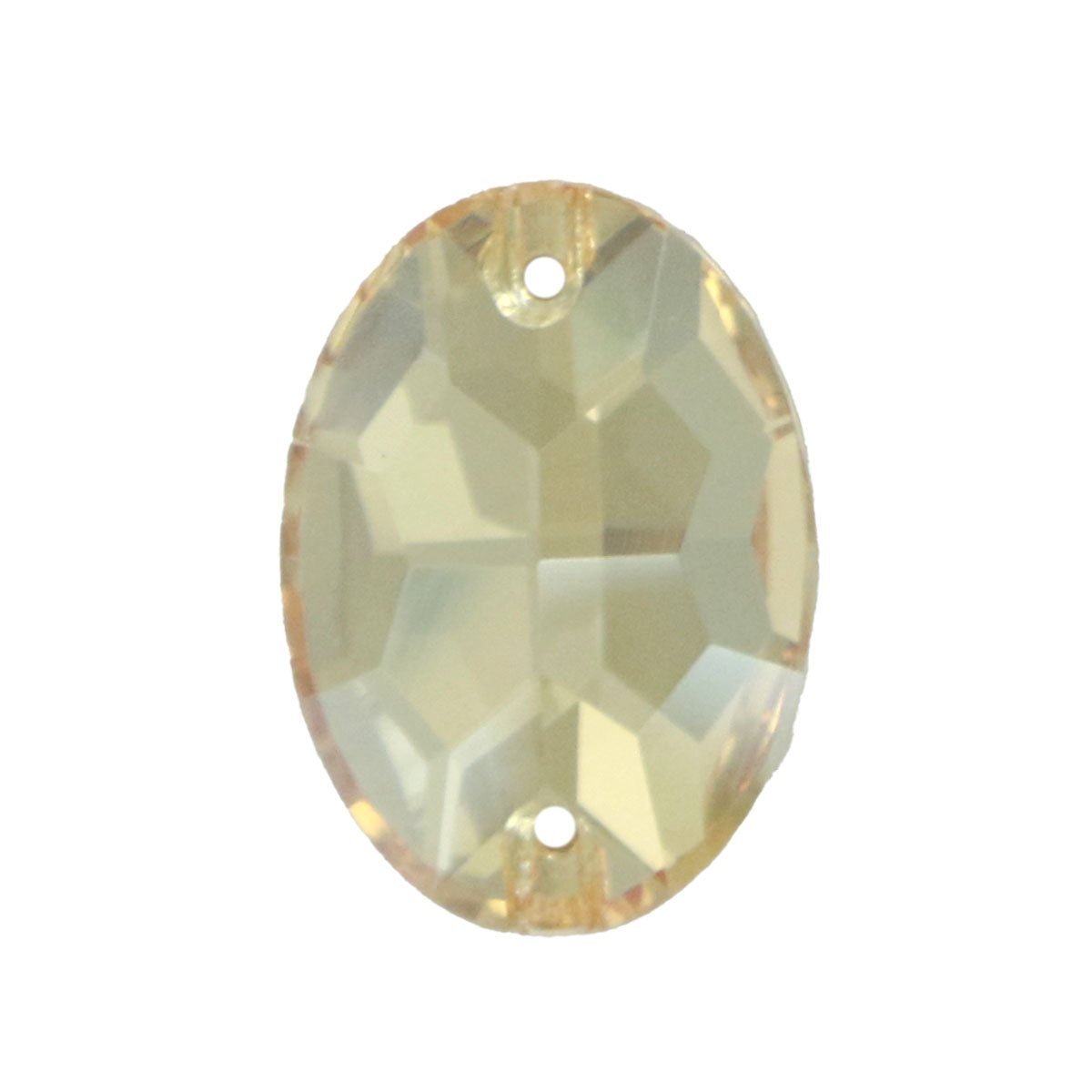 Lumie Oval Sew-On Crystals