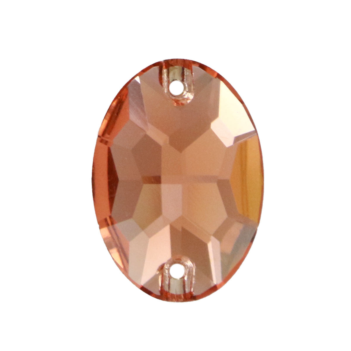 Lumie Oval Sew-On Crystals