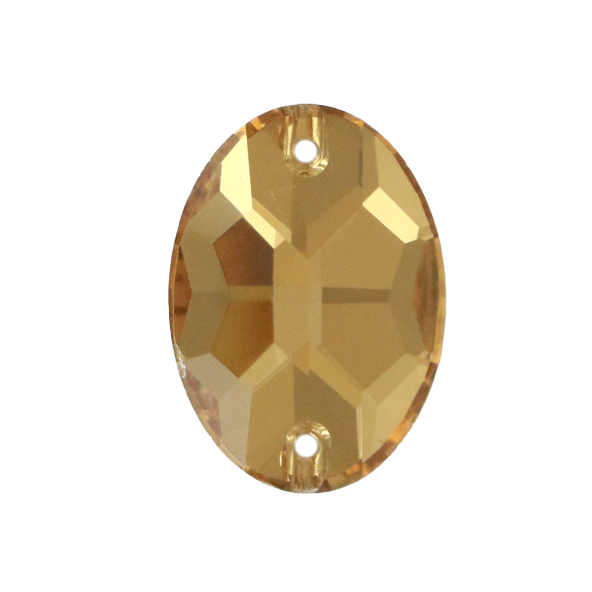 Lumie Oval Sew-On Crystals