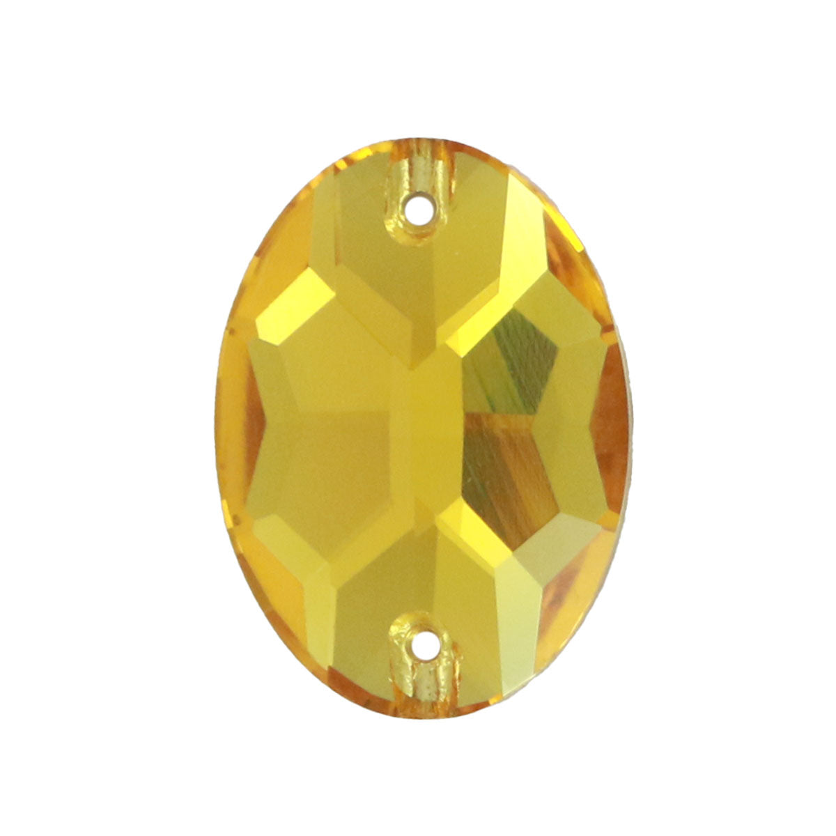Lumie Oval Sew-On Crystals