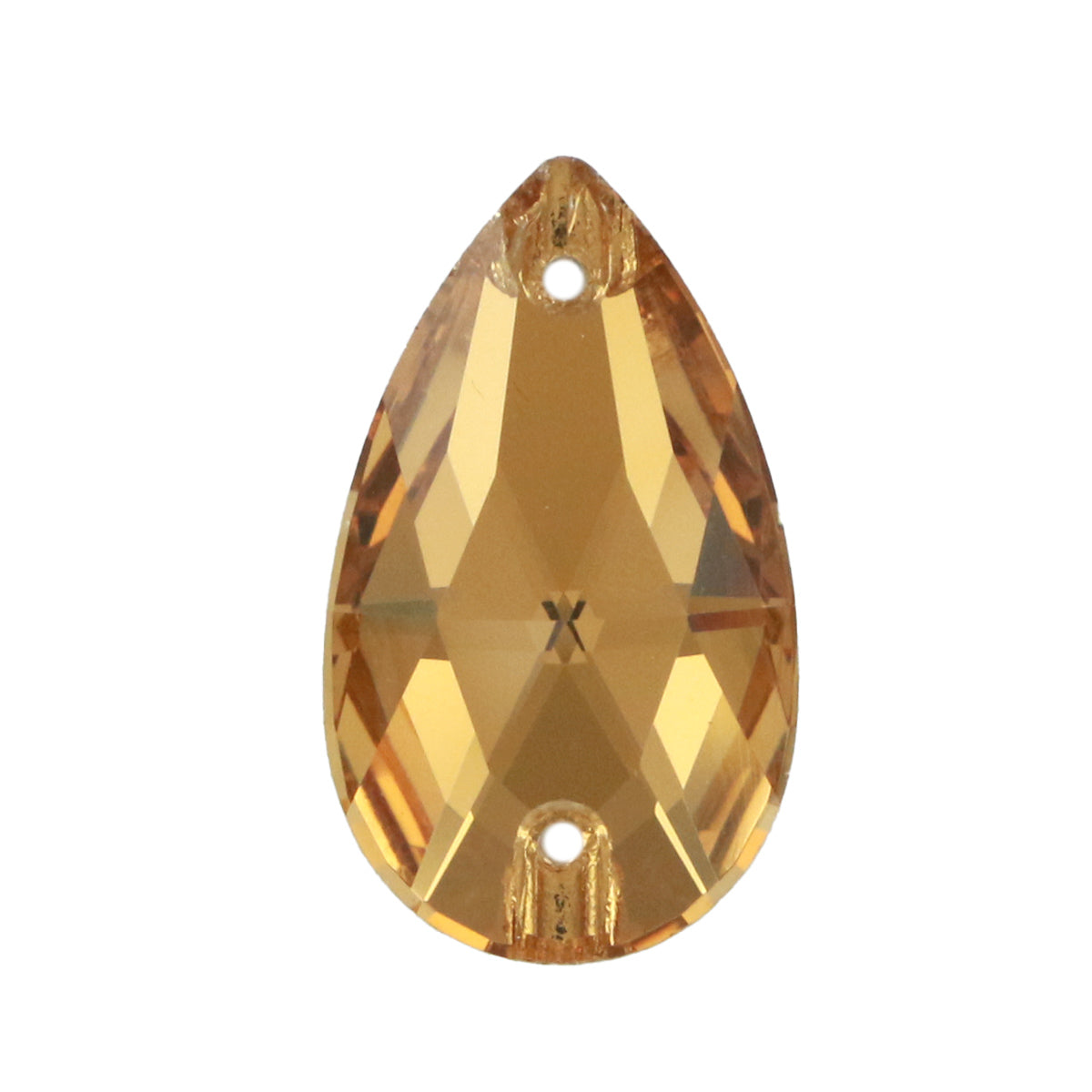 Lumie Pear Sew-On Crystals