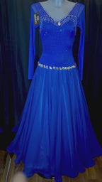 Blueberry Classical Sequence Dress