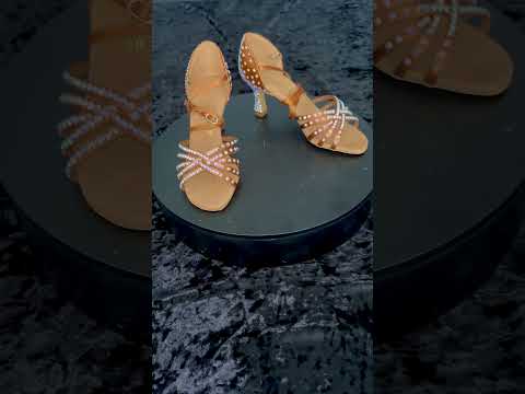 Blackpool Bling stoned dance shoes video 2