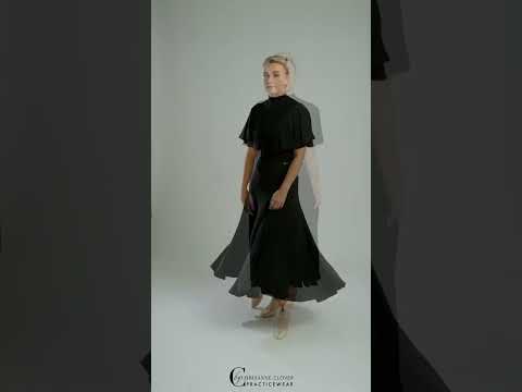 Chrisanne Clover Clio Ballroom skirt video, worn with the Athena top