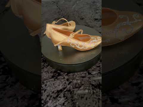 Blackpool Bling stoned dance shoes video 1