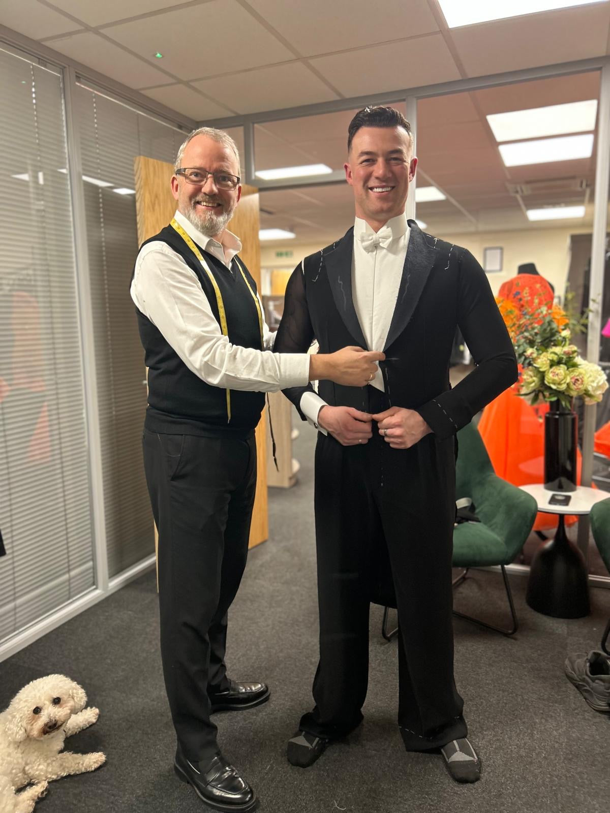 Pure Class Mens Ballroom Tailsuit — Made to Order