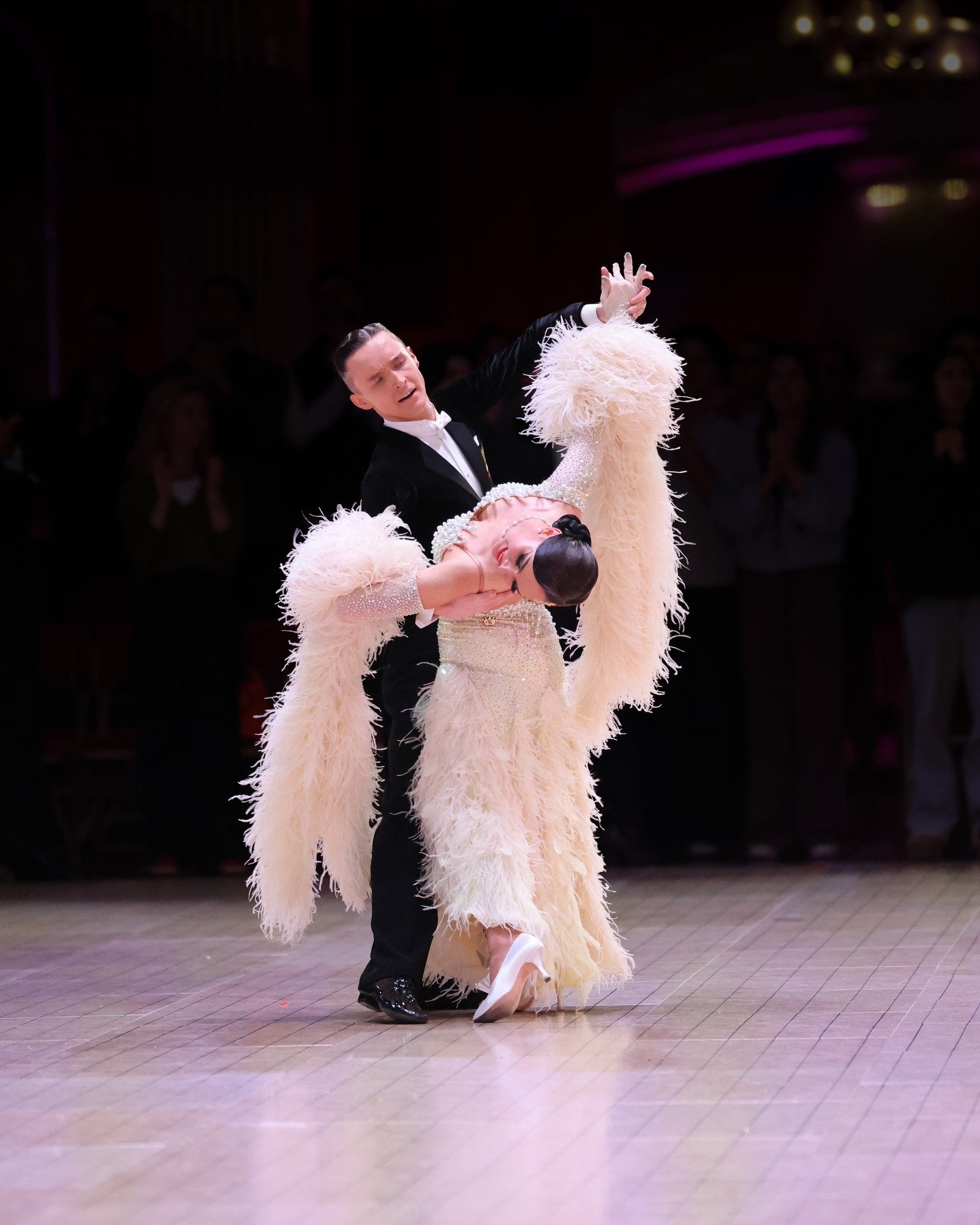 Dancers in the Empress Ballroom
