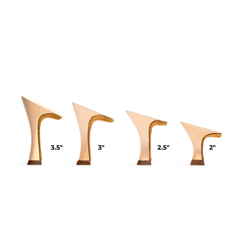Flared IDS heel heights