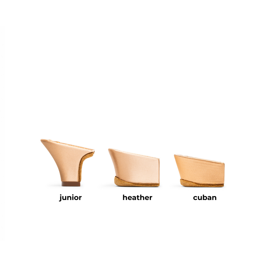Junior, Heather and Cuban low heels