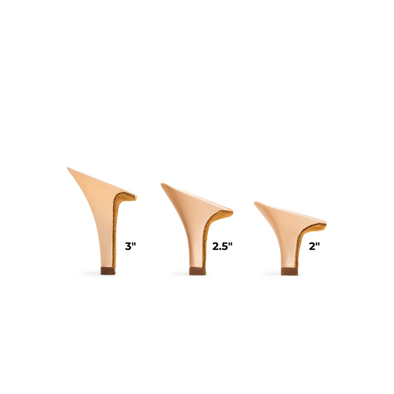 Slim heel heights